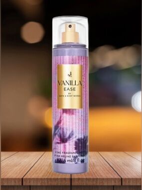 NEW! Bath & Body Works Vanilla Ease Fine Fragrance Mist 8oz